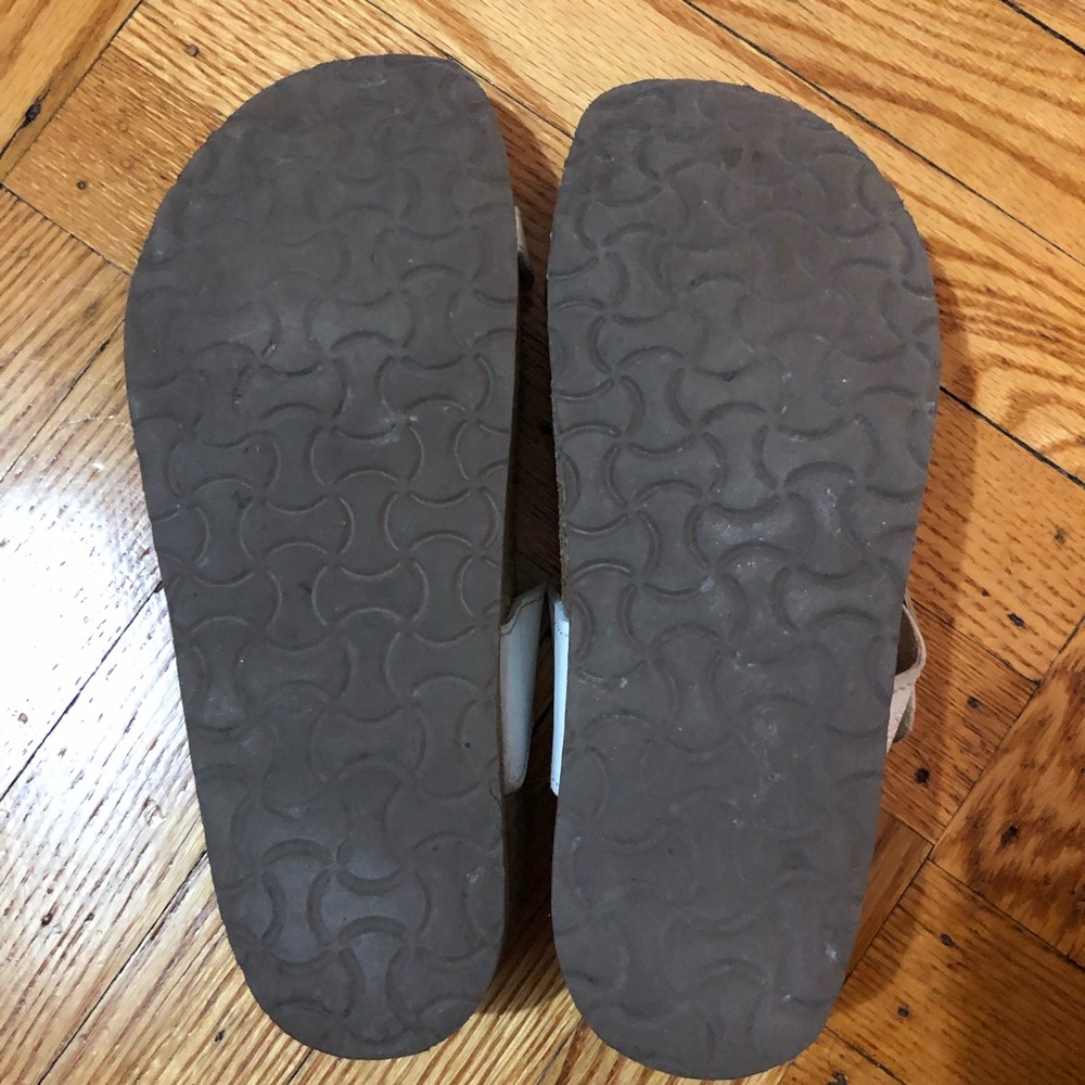 Naot Tahoe white/tan sandals - Picture 5 of 6